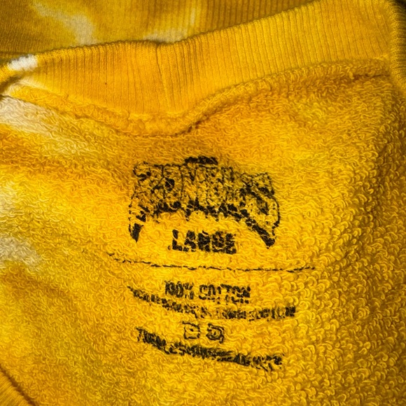 FLATBUSH ZOMBIES: ACID DROP LADIES CREWNECK YELLOW SWEATER WOMENS LARGE - Picture 7 of 8